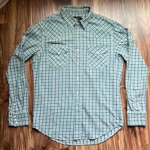 Ralph Lauren RRL Plaid Western Shirt L